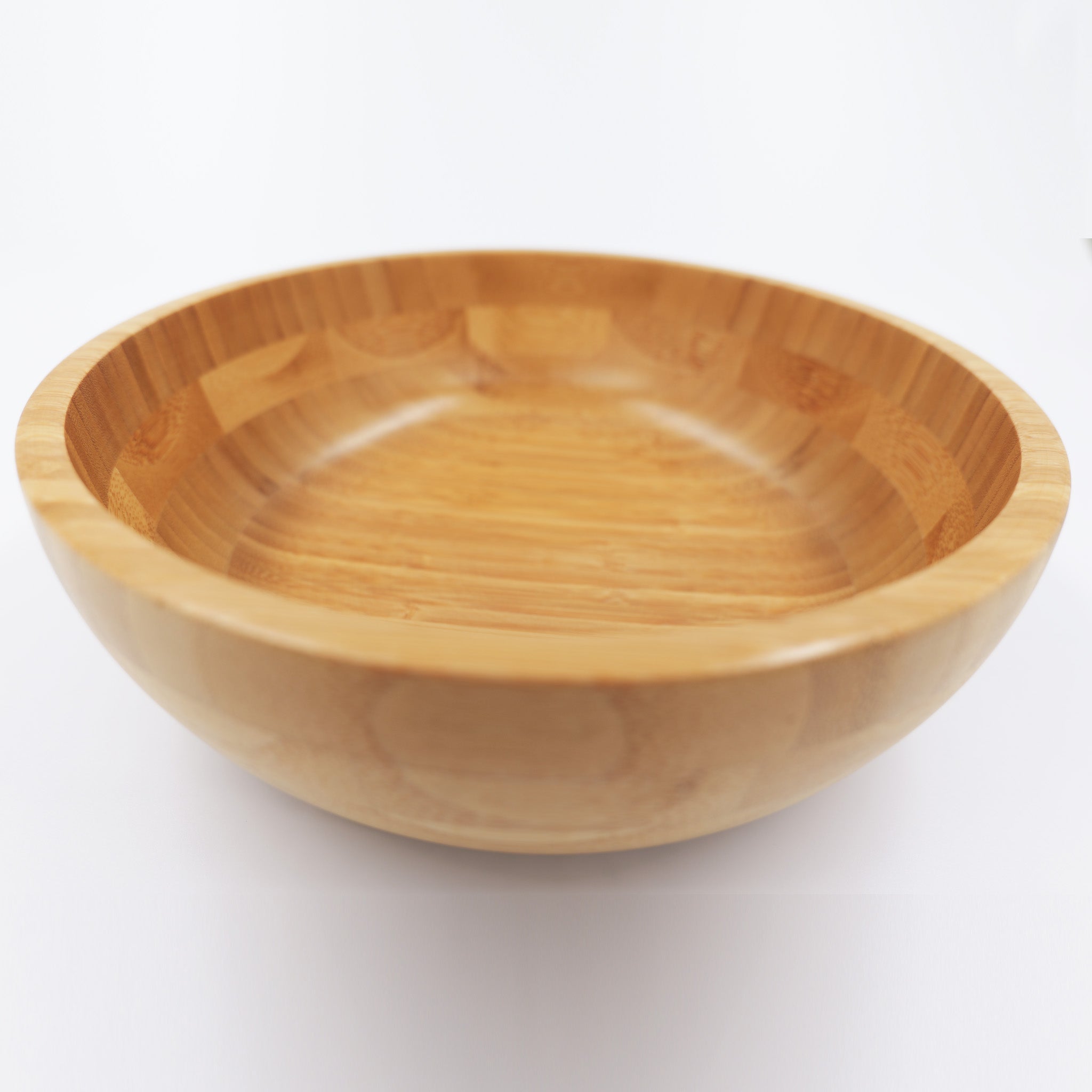Bamboo Wood Serving and Salad Bowl - Mountain Cookin' with Missy