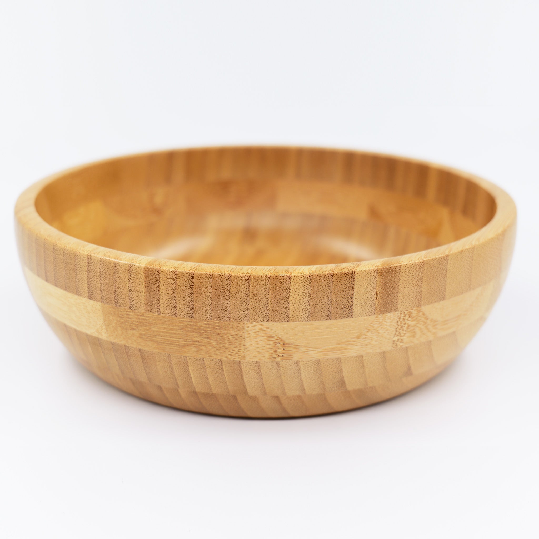 Bamboo Wood Serving and Salad Bowl - Mountain Cookin' with Missy