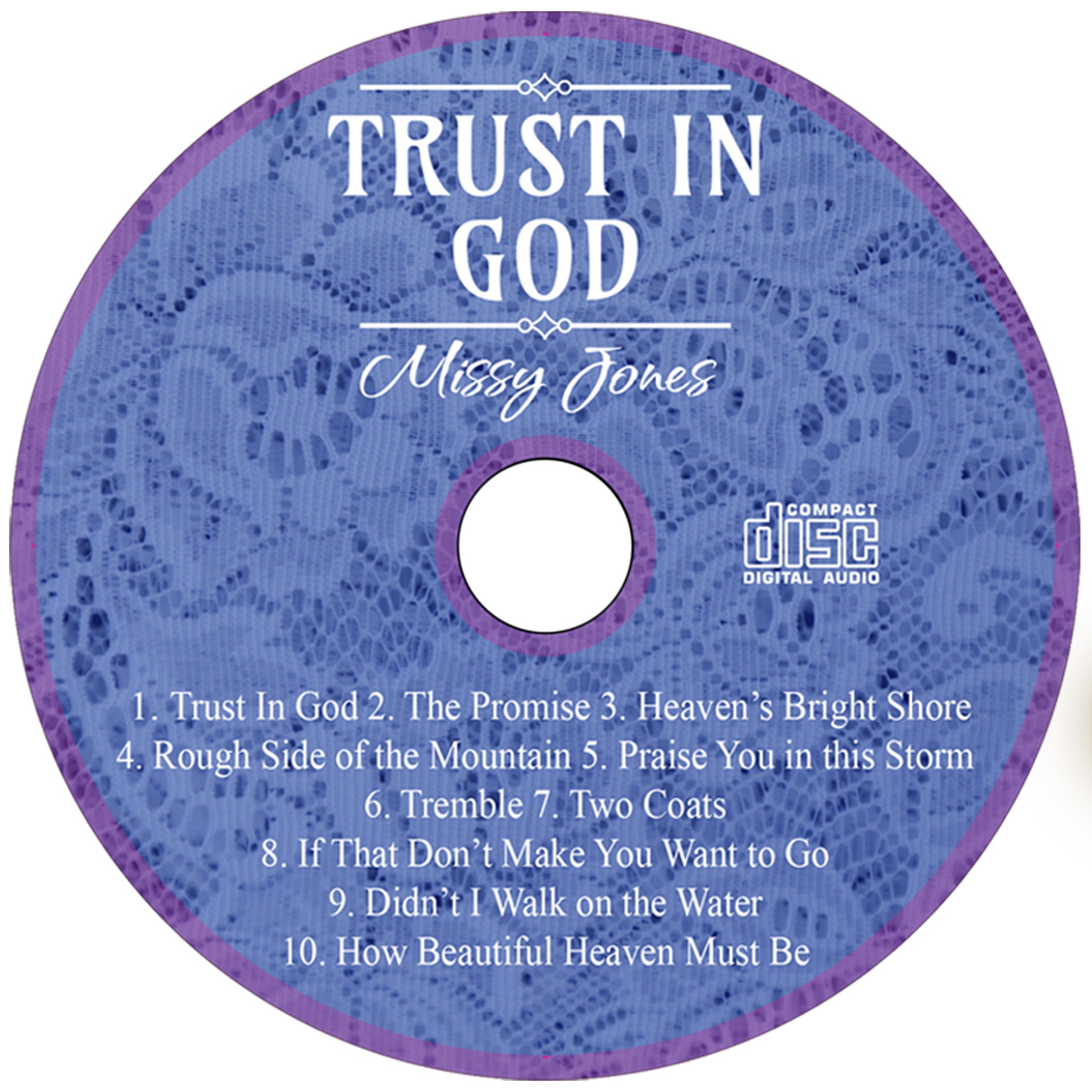 Trust In God - Missy Jones - Mountain Cookin' with Missy