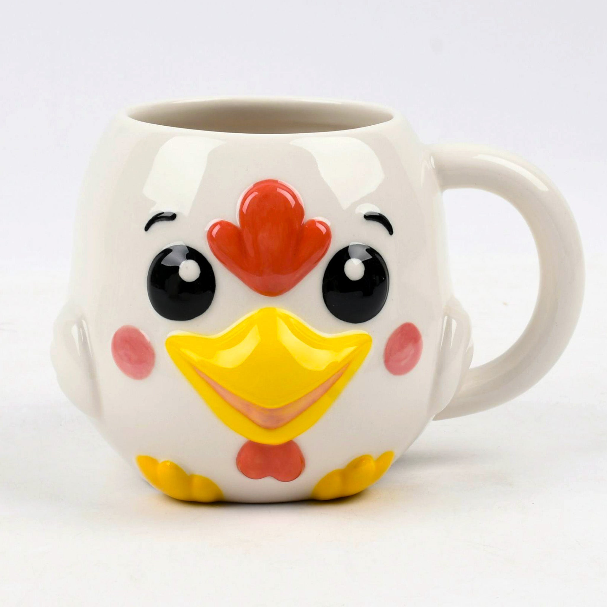 Grinnin' Chicken Character Mug - Anna Ruth Collection - Mountain Cookin' with Missy