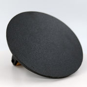 Bacon Press - 6.875" - Unique Flat Bottom - Heavy - Duty Cast Iron - Round - Flat Bottom Smashburger Press - Grill Press - A Roger Special! - Mountain Cookin' with Missy