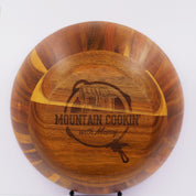 Acacia Wood Mixing Bowl / Acacia Wood Salad Bowl - Mountain Cookin' with Missy