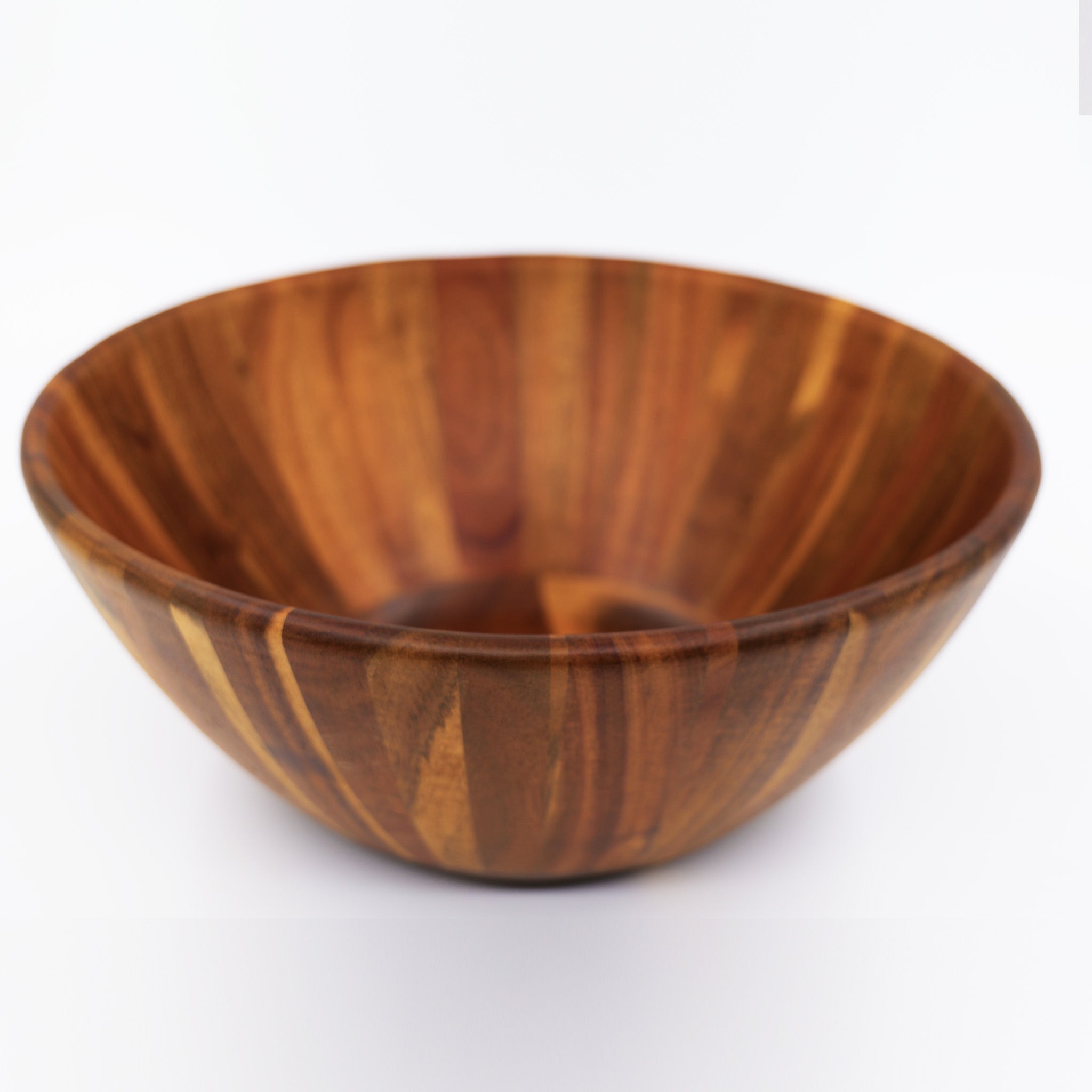 Acacia Wood Mixing Bowl / Acacia Wood Salad Bowl - Mountain Cookin' with Missy