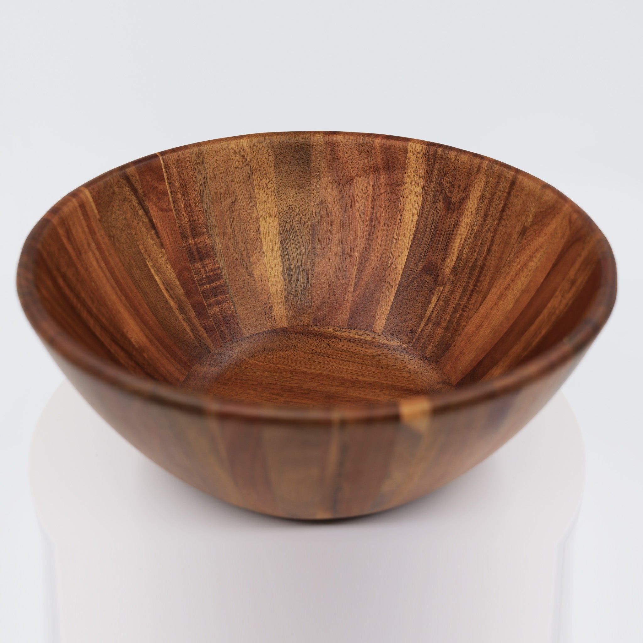 Acacia Wood Salad Bowl - Mountain Cookin' with Missy