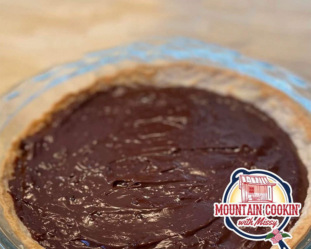 Old Fashioned Chocolate Pie - Mountain Cookin' with Missy