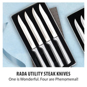 Four Utility/Steak Knives Gift Set - Mountain Cookin' with Missy