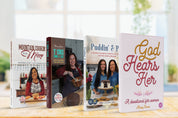 ALL COLLECTION - Includes Puddin' & Pie, Y'UNS Come & Eat, Mountain Cookin' with Missy, and God Hears Her - Gfit Set - Free Shipping! - Preoorder - Mountain Cookin' with Missy