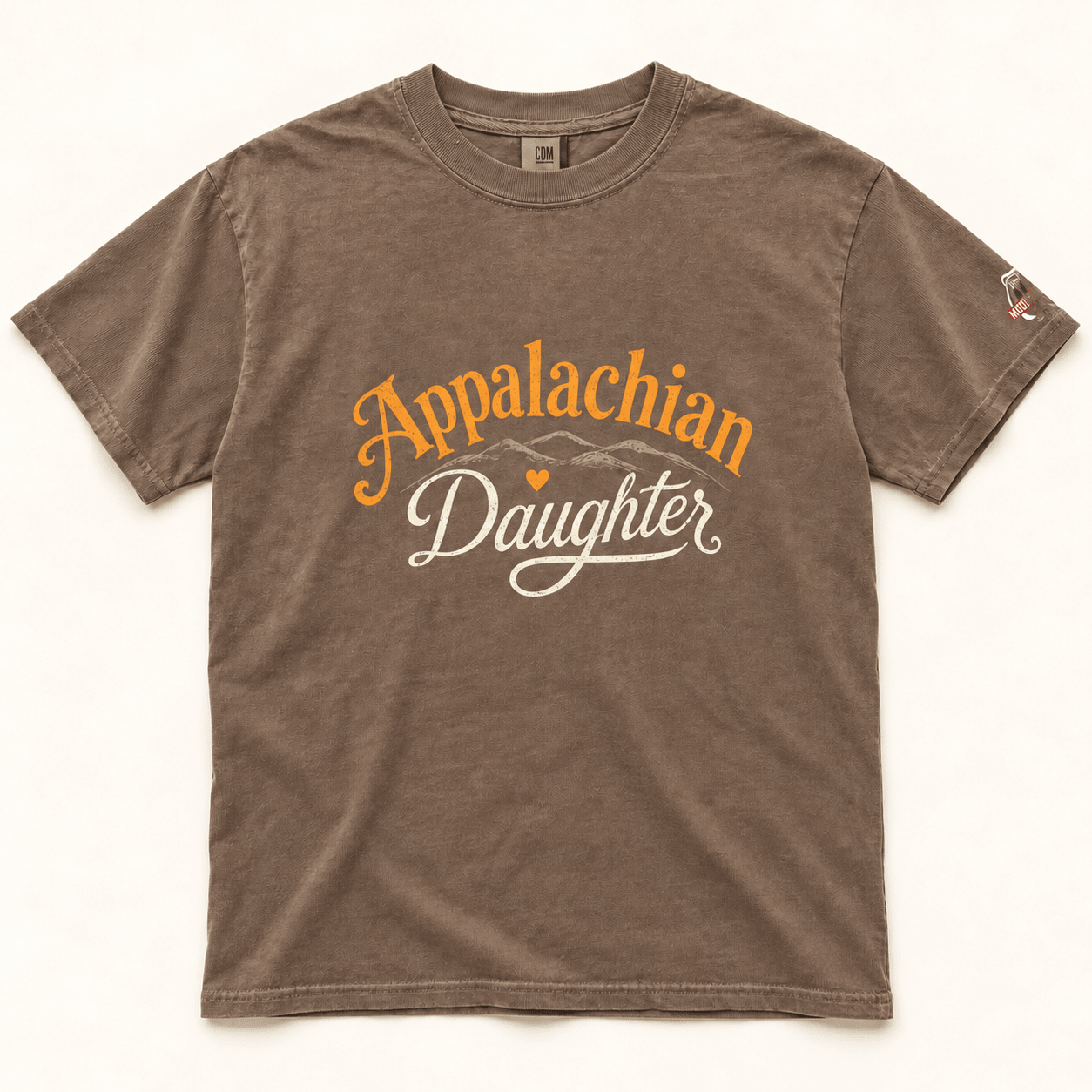 Appalachian Daughter Graphic T-Shirt – Brown - Mountain Cookin' with Missy