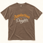 Appalachian Daughter Graphic T-Shirt – Brown - Mountain Cookin' with Missy