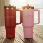 "Well, Bless Your Heart!" Laser Etched Rose Gold - Mountain Swigger - 40oz - Preorder - Mountain Cookin' with Missy