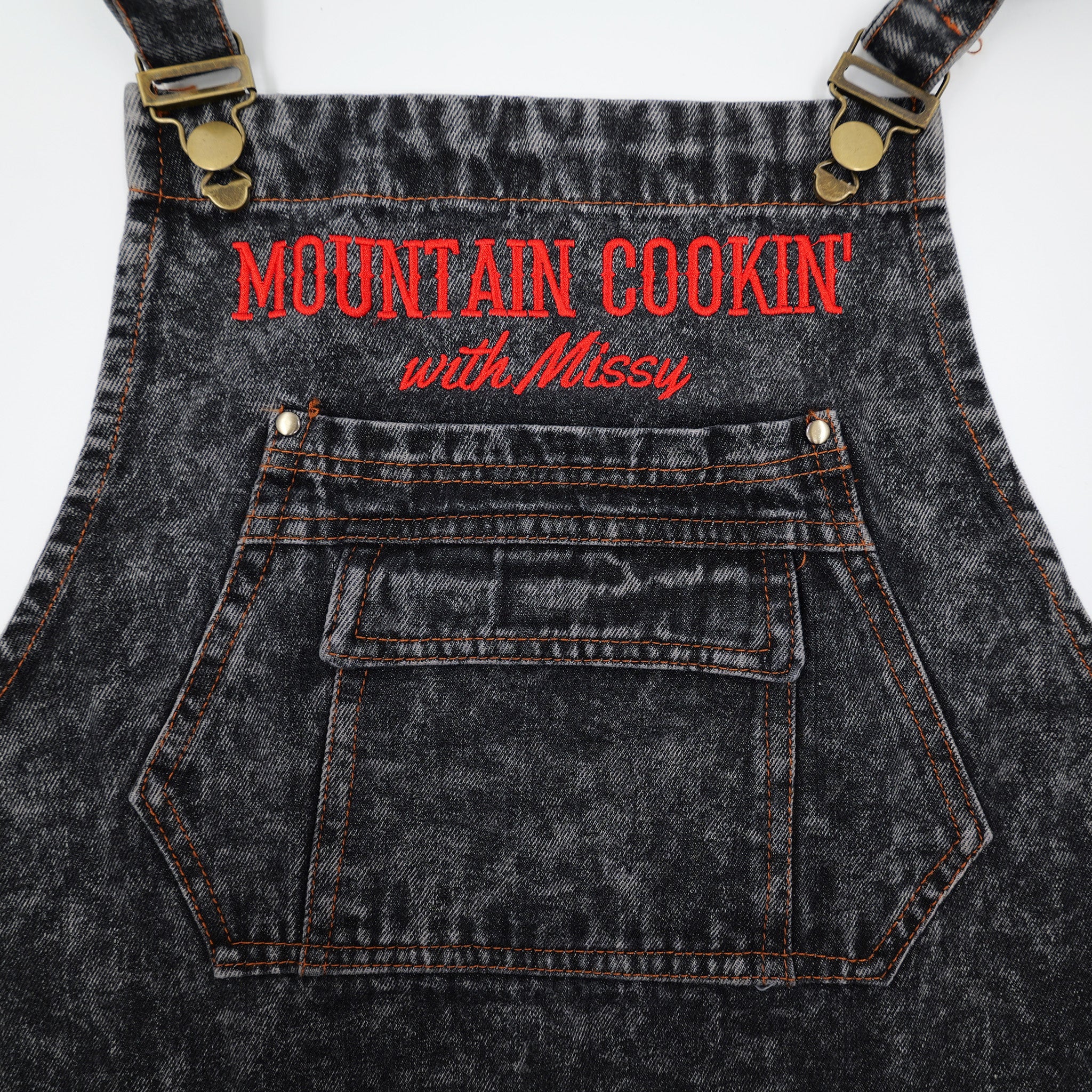 Denim Overall Style Country Apron - 100% Cotton - Durable - PREORDER