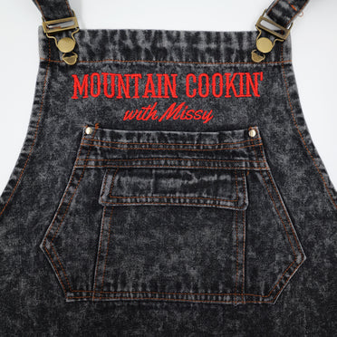 Denim Overall Style Country Apron - 100% Cotton - Durable