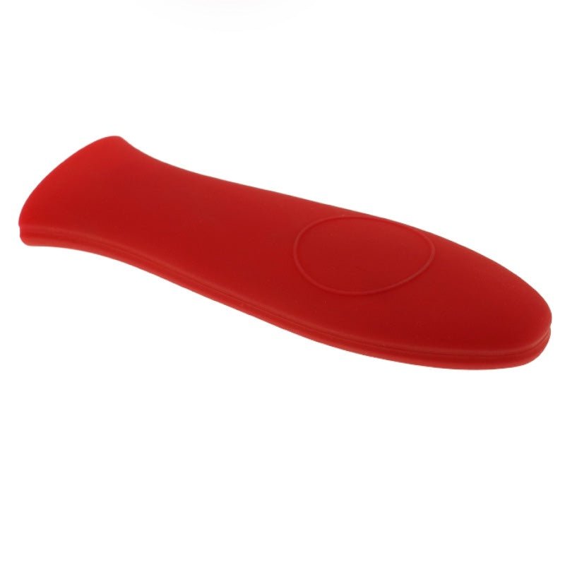 8" Silicone Cast Iron Handle Protector – Red - Mountain Cookin' with Missy