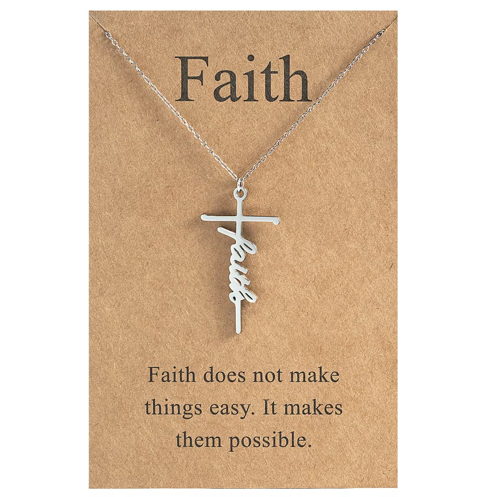 Faith Necklace - Limited Quantity Available - Mountain Cookin' with Missy