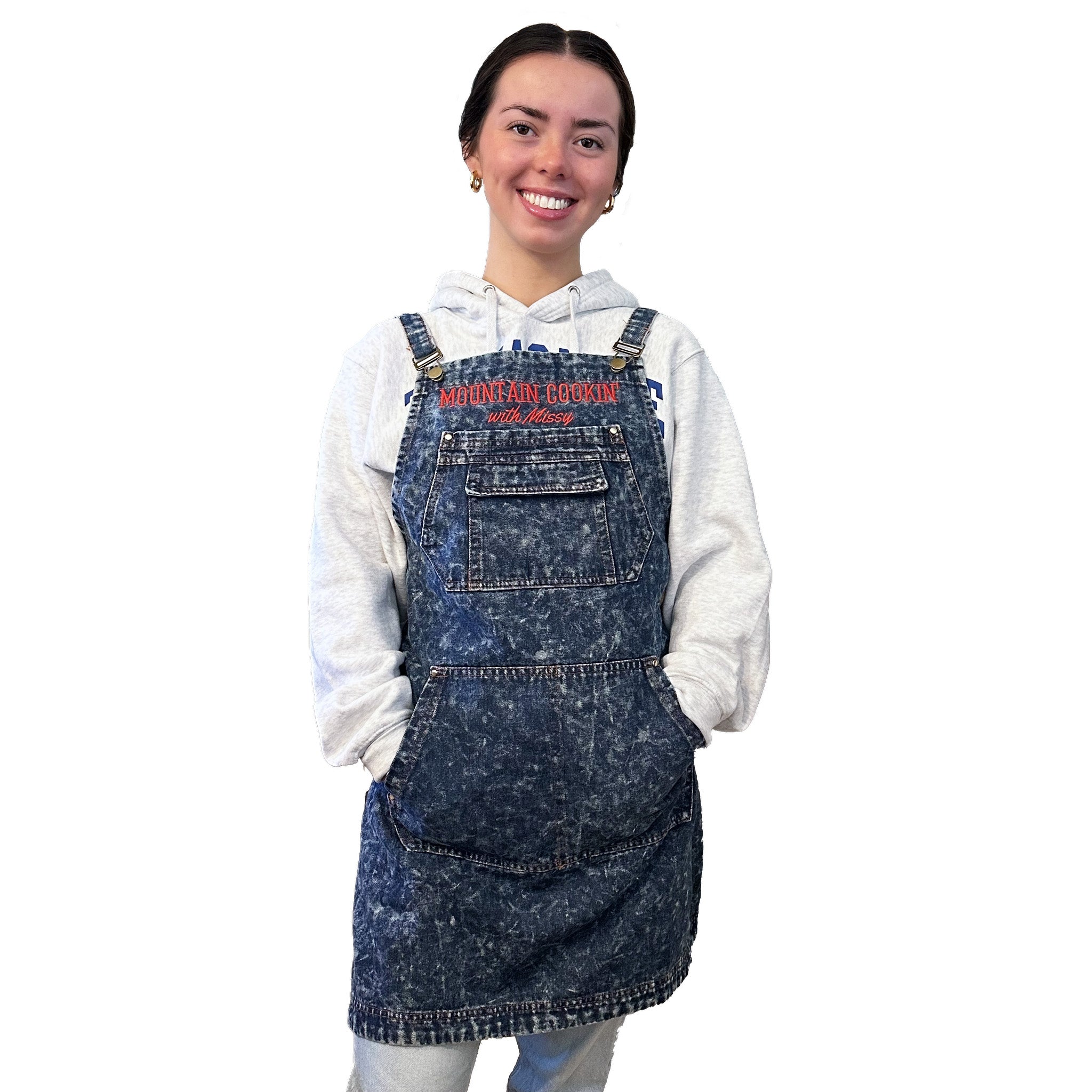 Denim Overall Style Country Apron - 100% Cotton - Durable - PREORDER