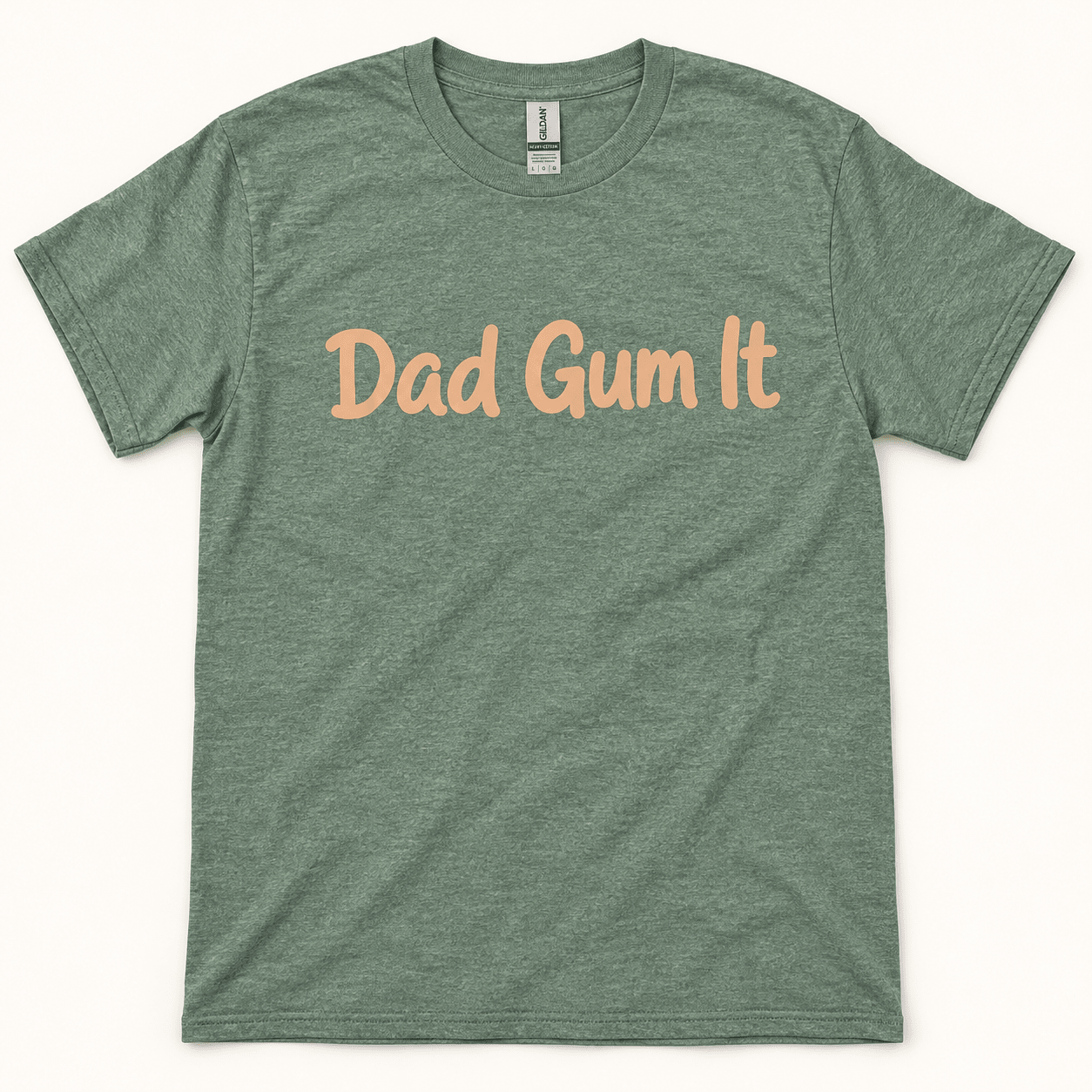 Dad Gum It T-Shirt | Sage Green Southern Graphic Tee - Mountain Cookin' with Missy