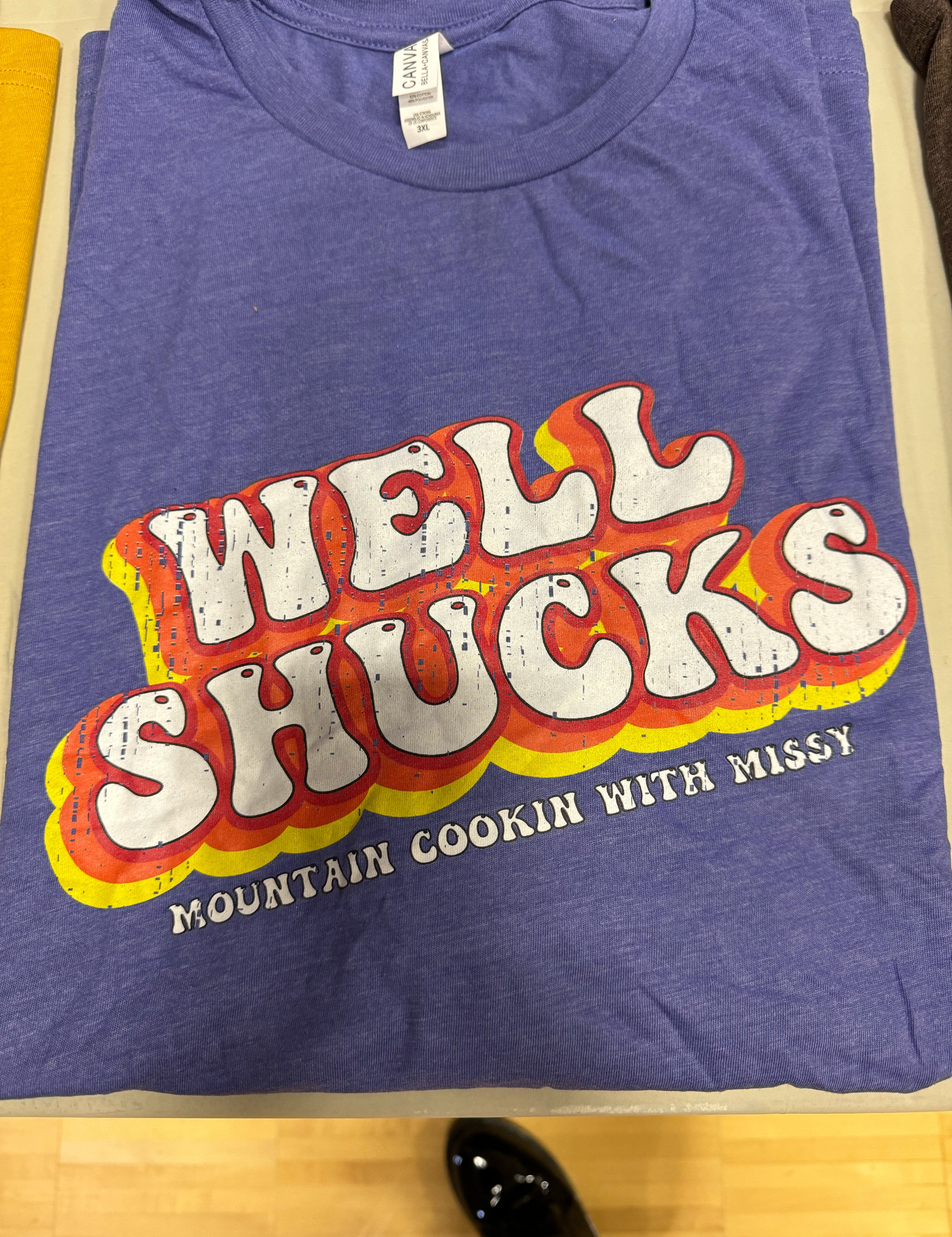 Shucks T-Shirt - Mountain Cookin' with Missy