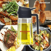 High - Quality 470ml Glass Olive Oil Sprayer Bottle – For Air Fryer, BBQ, Salad & Cooking - Mountain Cookin' with Missy