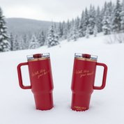 "Well, Bless Your Heart!" Laser Etched Rose Gold - Mountain Swigger - 40oz - Preorder - Mountain Cookin' with Missy