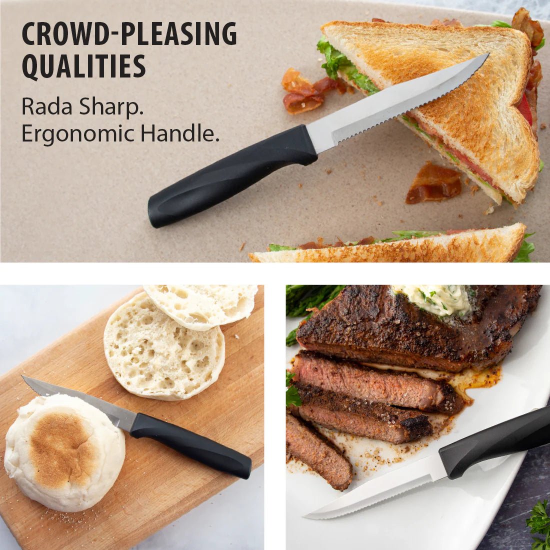 Anthem Serrated Steak Knife - Mountain Cookin' with Missy