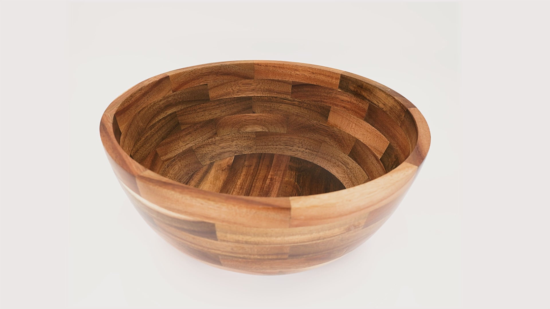 Acacia Wood Extra Large Mixing and Salad Bowl - Mountain Cookin